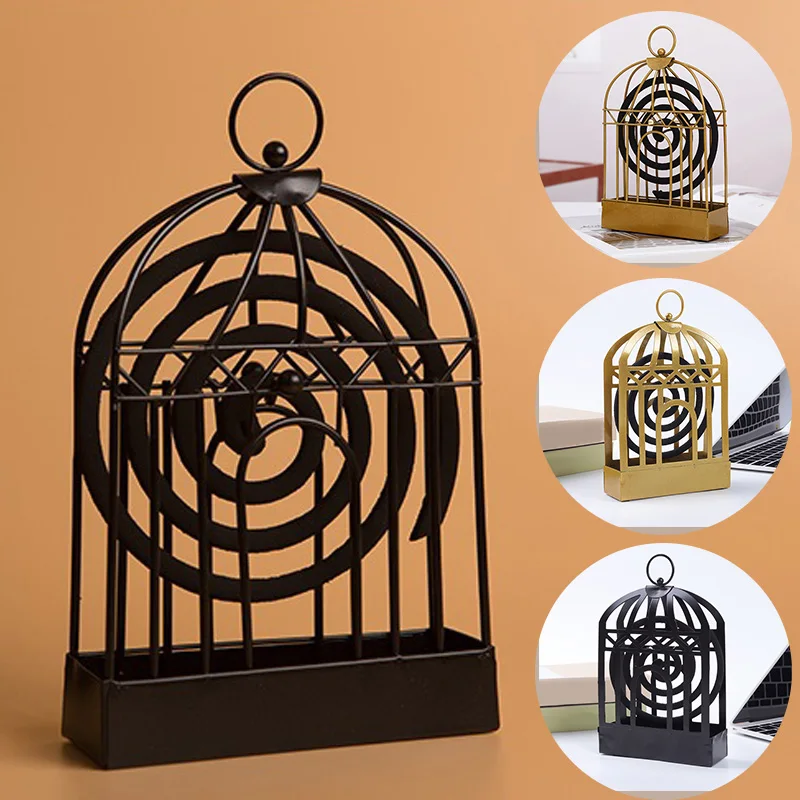 Металлический держатель катушки для насекомых в скандинавском стиле ретро