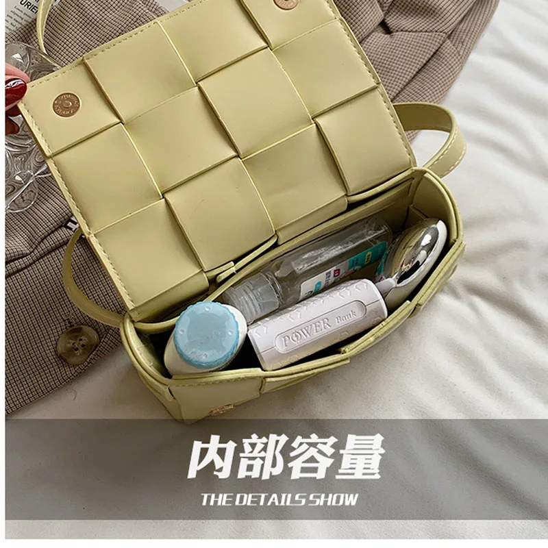 

Bag women summer woven bag bolsa feminina sac main ete 2021 messenger bag braided chest bag women shoulder