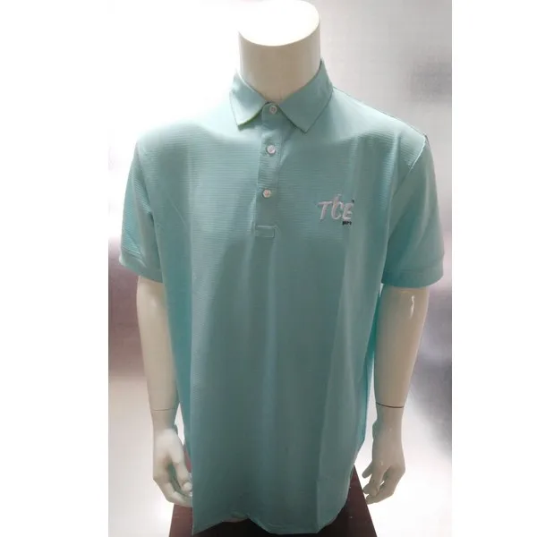 Футболка в полоску для гольфа из материала TICE|Футболки гольфа| |