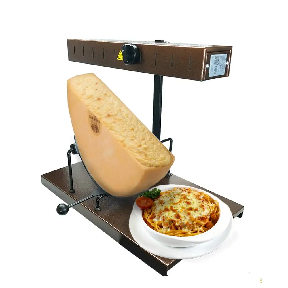 Электрическая машина для нагрева сыра Raclette полукруглая треугольная