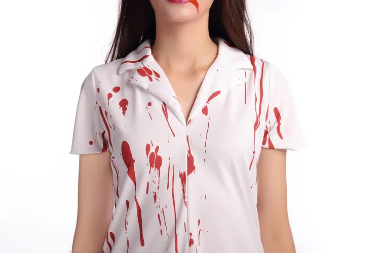 Костюм на Хэллоуин ужас медсестра зомби тихий Хилл новый реальный экспорт