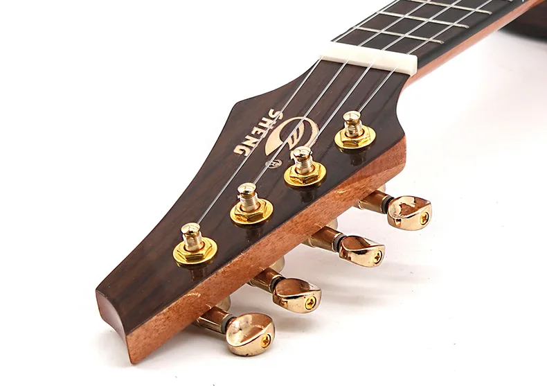 Верхний тенор для концерта из блестящей ели 23 дюйма светло блестящий мини гитара