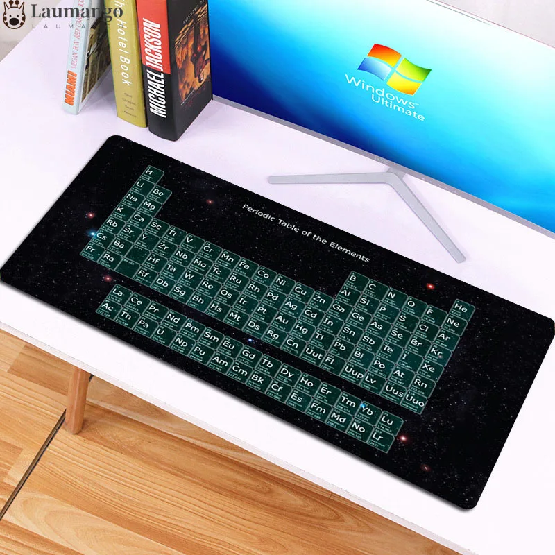 

Extra Large Gaming Mouse Pad Computer Speed Carpet PC Desk Mat keyboard pad Anti-slip Rubber Periodic Table of The Elements