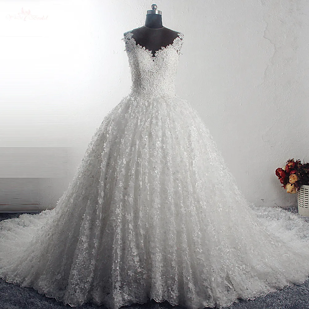 RSW1584 бальное платье принцессы с вырезом сердечком без рукавов Robe Mariage 2019 белое