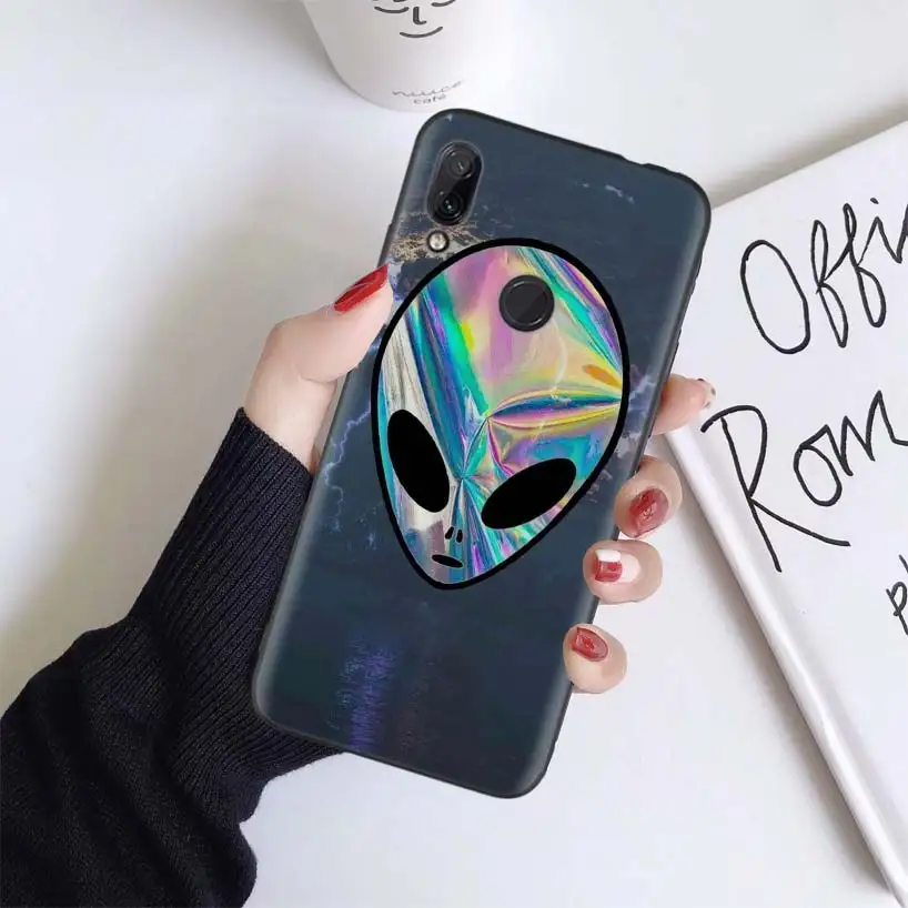 Милый чехол Alien Believe UFO ET для Xiaomi Redmi Note 7 8 K20 7S 7A 6 6A Pro S2 5 mi Play 9T CC9 E A1 A2 Lite F1 мягкий чехол для телефона
