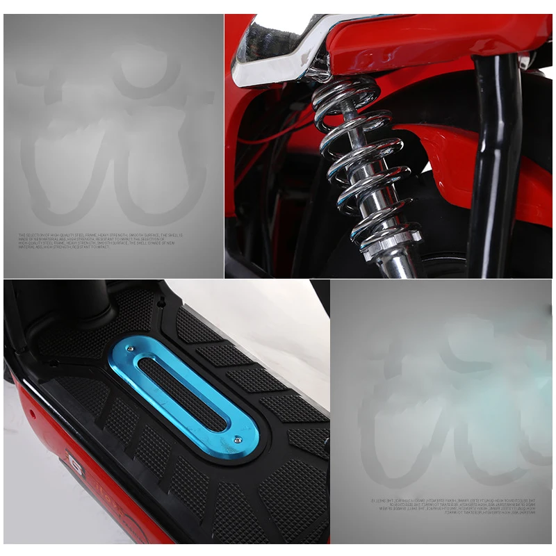 8 дюймовые мотоциклетные электрические мотоциклы Citycoco электрический скутер