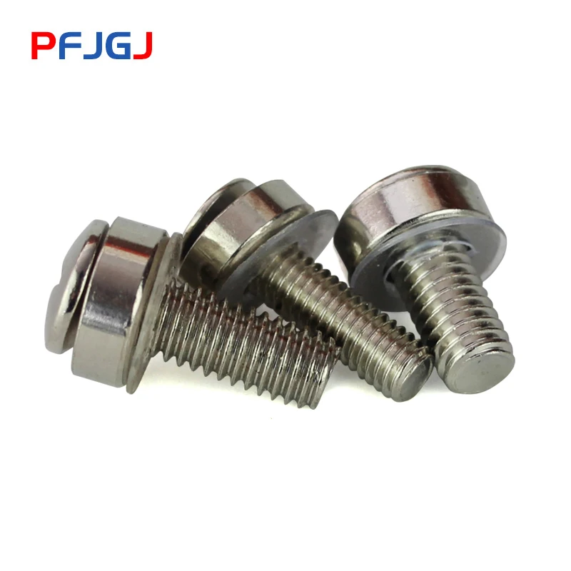 Винт с никелевым покрытием Peng Fa винт для шкафа корона три комбинированных винта