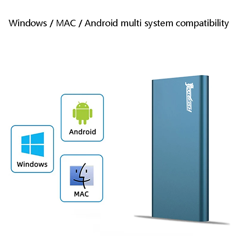 COOLFISH M.2 NGFF SSD 1 ТБ USB Type C портативный мини твердотельный накопитель/мобильный