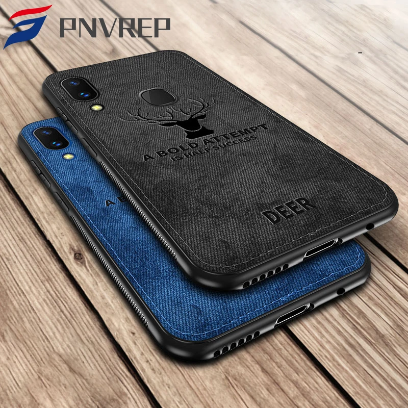 Чехол с тканевой текстурой для XiaoMi Mi 8 9 SE 10 Lite Note Pro A1 A2 A3 Deer 10T POCO X3 NFC мягкий