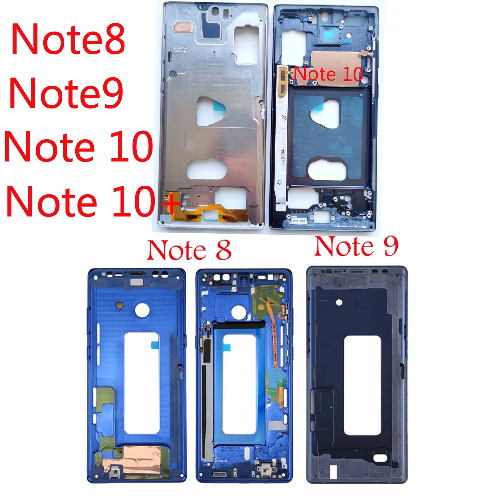 

ЖК-дисплей средняя рамка Корпус корпуса для Samsung Galaxy Note 8 Note 9 Note 10 Plus