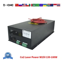 z cnc co2 laser power supply w150 laserpwr for laser 140w 150w 160w 170w 180w black laser psu w150 ac110 ac220 co2 power