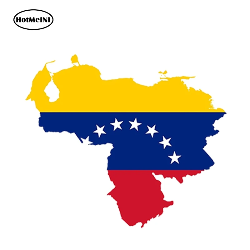 HotMeiNi 13 см x 11 7 автомобильный Стайлинг эмблема Venezuela флаг наклейка для автомобиля