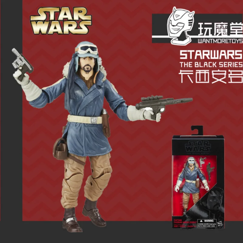 

Hasbro Genuine Star Wars 6-inch Doll Black Series Cassian Andor Figures Collection Hobby Toy Gift Decoration