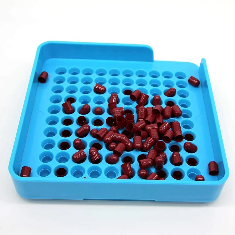 

Empty Coffee Powder Filler Tray, 100 Holes Suitable for Size 00 Empty Capsules - Make Your Coffee Powder Capsules