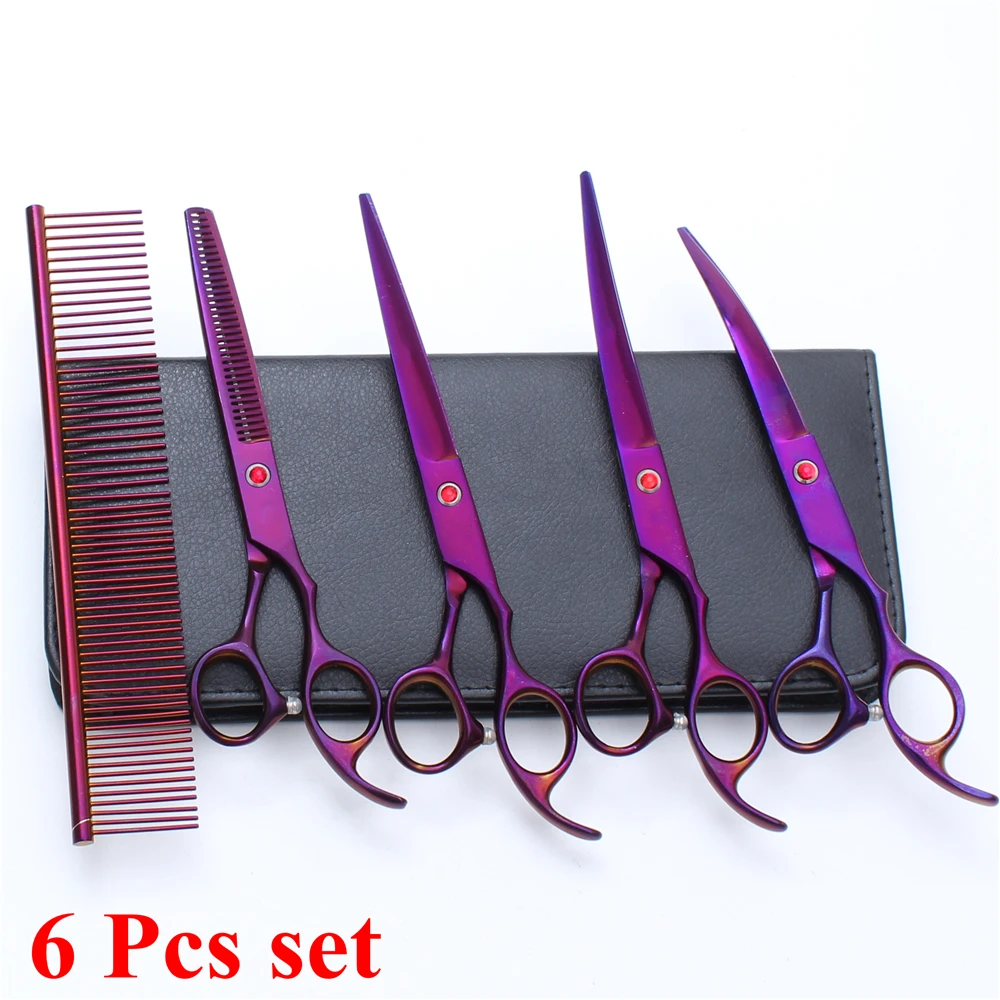 7 0 набор ножниц для собак из нержавеющей стали ножницы стрижки волос животных