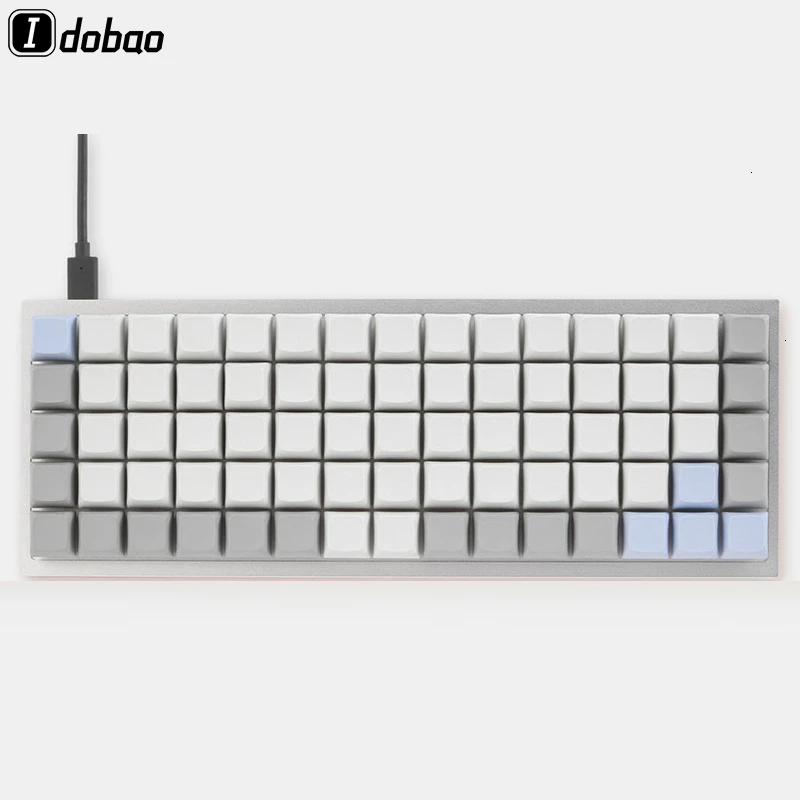 ID75 анодированный алюминиевый чехол для Alps Matias Xd75am 60% на заказ Клавиатура акриловые панели акриловый