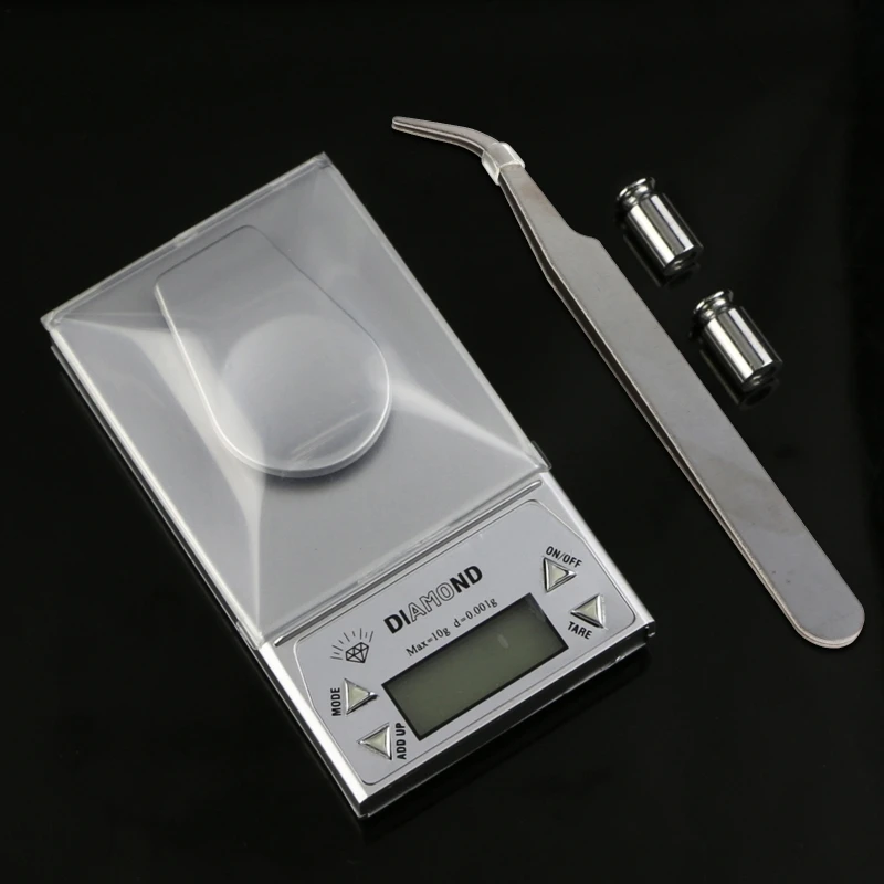 Balanza Digital de precisión de 10g/g miligram 0.001, balanza de diamante, Balance de peso, Gram