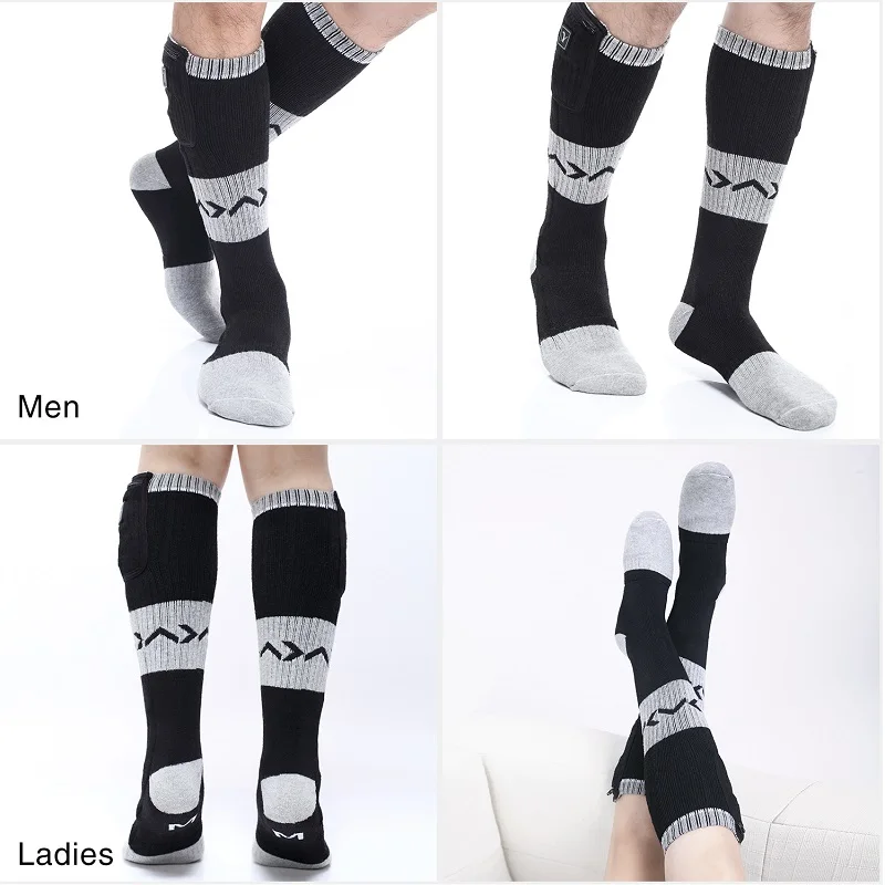 Спасательные зимние лыжные теплые носки для мужчин гетры ног женские хлопковые с