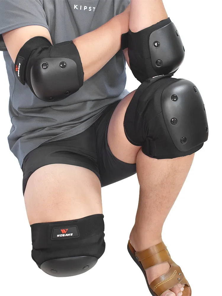 WOSAWE Мотоцикл Скейтборд Велосипед Наколенники Защита Локтей Наручи Велосипед Комплект защитного снаряжения 3 в 1 для катания на роликах.