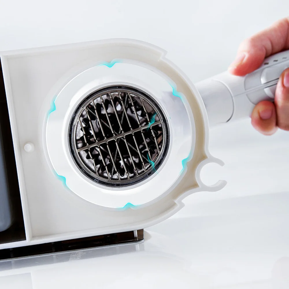 

Wall Mounted Hair Dryer Holder Bathroom Shelves Storage Rack Organizer Wall Shelf For Bathroom Accessories