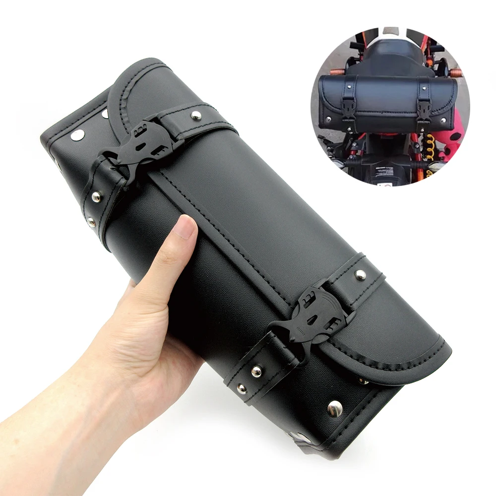 Мотоциклетная сумка из искусственной кожи для вилок спереди 1 шт. |