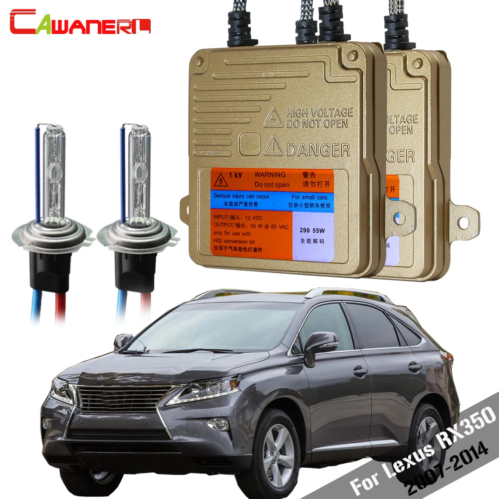 Cawanerl 55 Вт Шина CAN HID ксеноновый комплект для Lexus RX350 2007-2014 ошибок блок