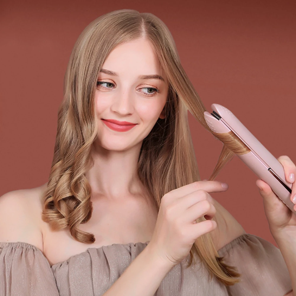 

Hair Straightener Curler Tourmaline Ceramic Plate Straightening Irons Ion Hair Care Salon Flat Iron Fast Heat-up Styling Tools