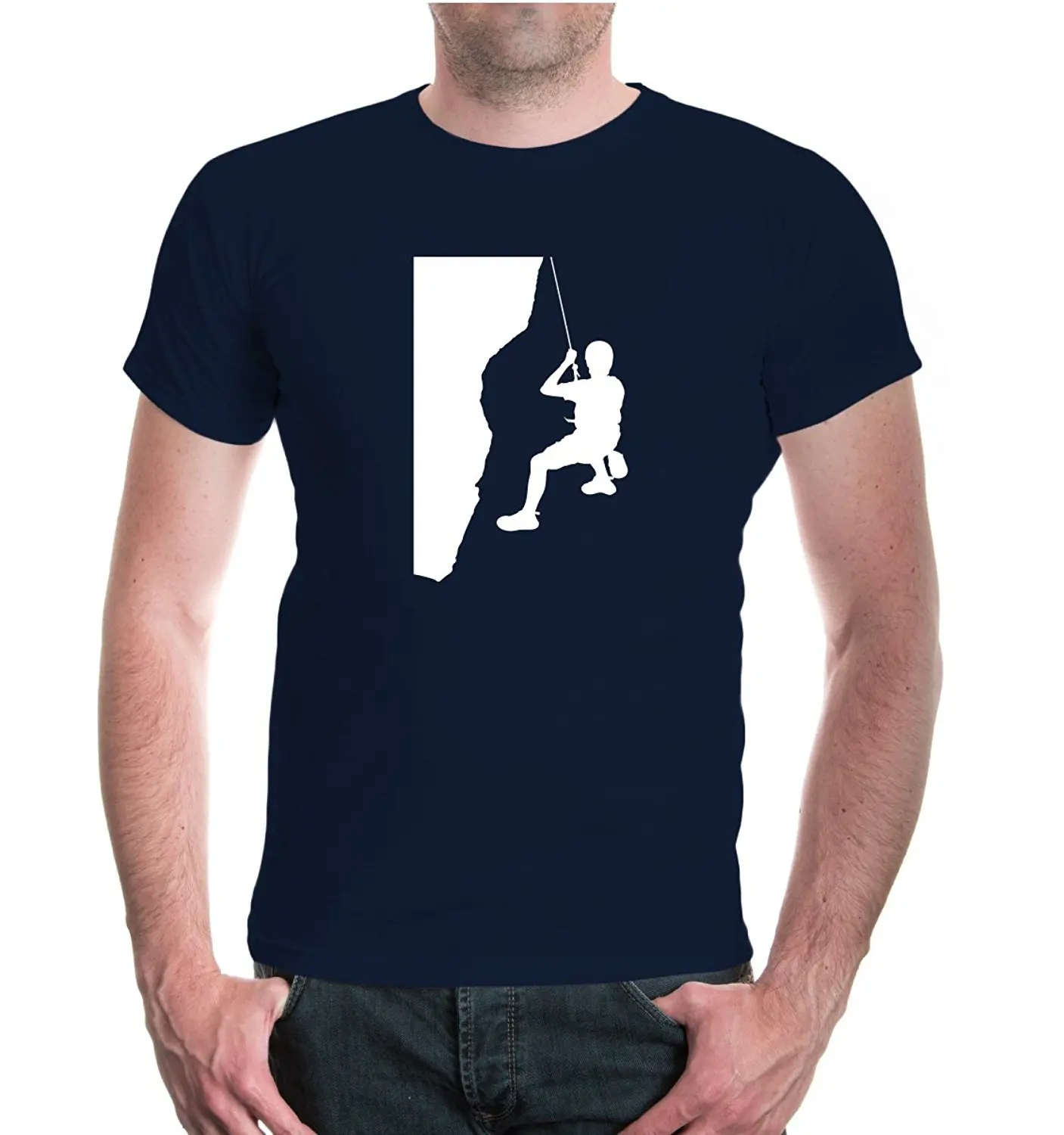 

Men's Fashion Summe Hip Pop Funny T-shi Zomer Tee Shi Homme Klimmer Casl Tee