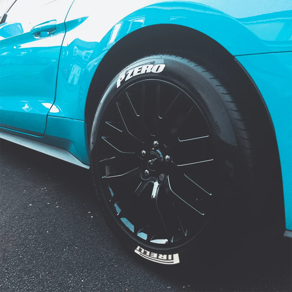 3D водонепроницаемые гоночные шины с буквами стикеры s резиновые наклейки на