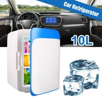 10l mini 12v car refrigerators portable cooling warming fridge freezer cooler travel warmer for auto use outdoor picnic travel