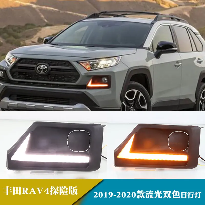 

Видео 2020 2021y автомобиля bupmer головной светильник для Toyota Previa rav 4 RAV4 головной светильник автомобильные аксессуары светодиодный Противотуманные фары светильник DRL Противотуманные RAV4 налобный фонарь