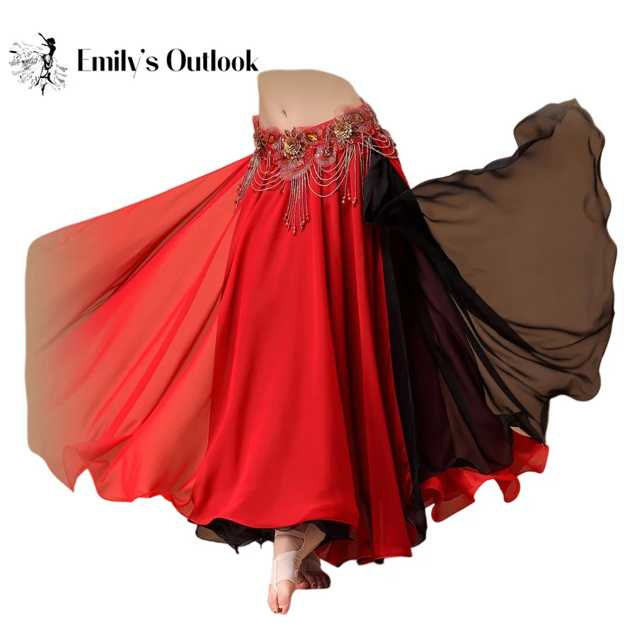 Женская юбка для танца живота модная Богемская макси тренировок экзотическая