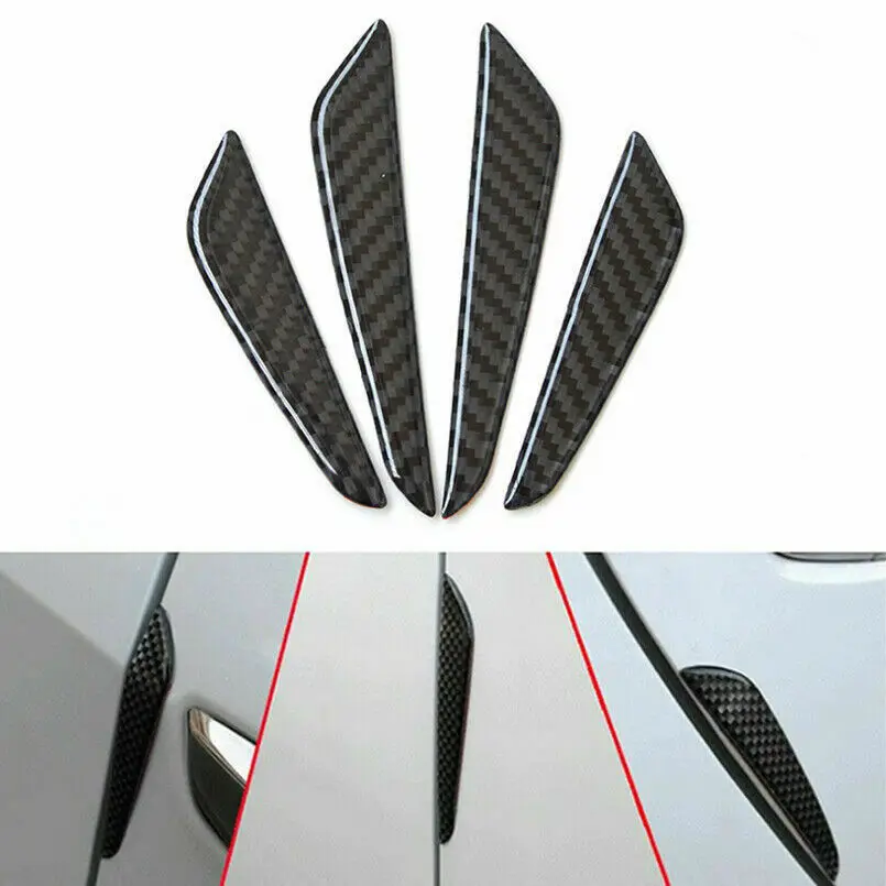

Universal Fit Carbon Fiber Car Door Side Edge Guard Protection Trim Stickers