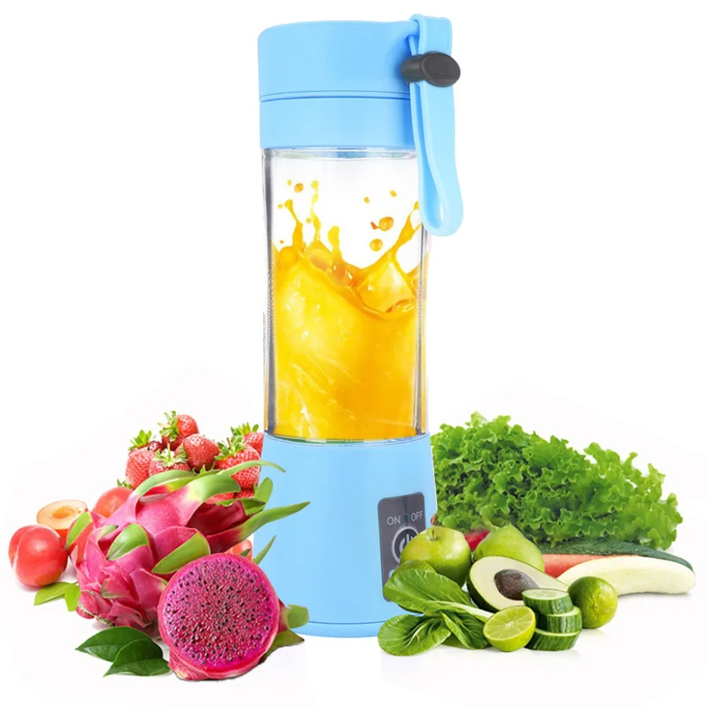 Портативная электрическая мини соковыжималка для фруктов устройство смузи