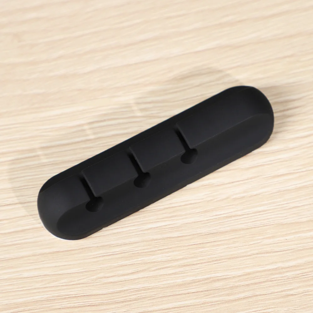 USB кабель держатель силиконовый Кабельный органайзер гибкий кабель Winder управление зажимы держатель для мыши Клавиатура наушники гарнитура