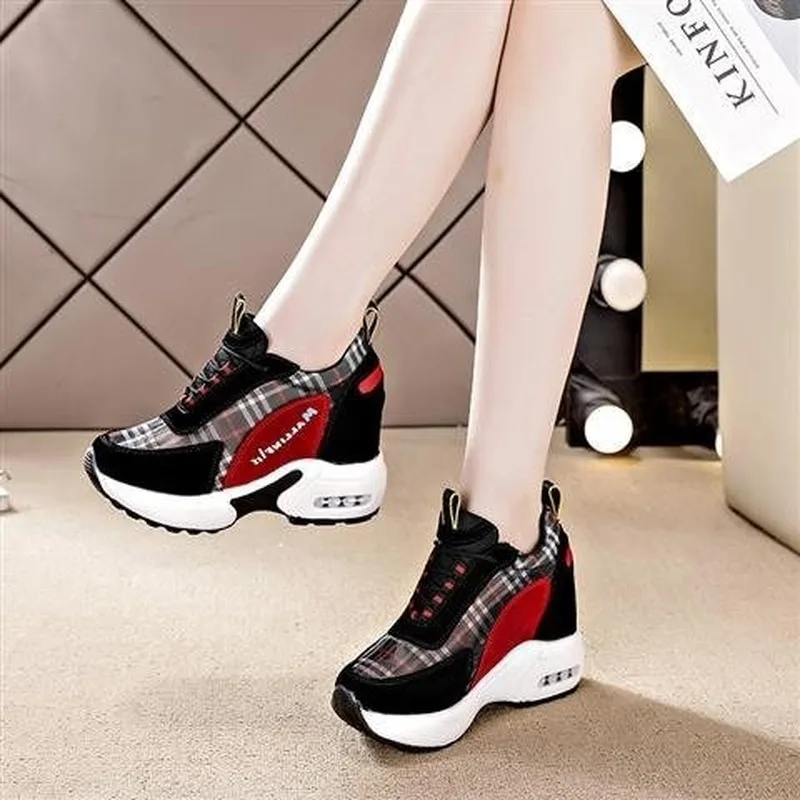 

Women Vulcanize Shoes Women Sneakers Autumn Fashion Ladies Causal Shoes Woman Leather Platform Shoes Female Sneakers Women Shoes