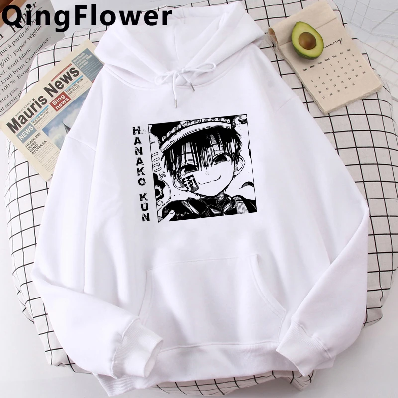 Толстовка Hanako Kun с японским аниме в стиле унисекс милые зимние худи мультяшным