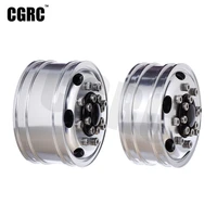 cnc aluminum alloy rear rim front widen rim 20mm25mm for 114 tamiya rc car tow trailer truck man scania r620 actros
