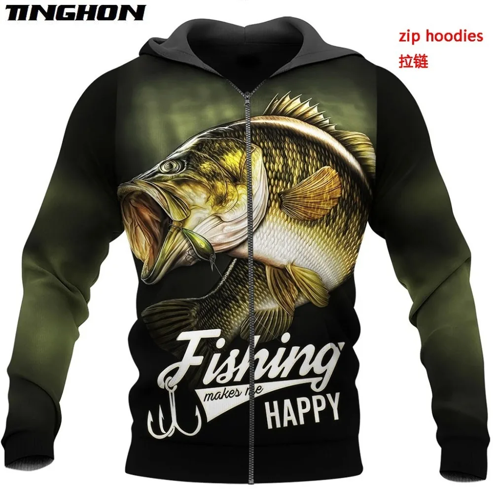 XS-7XL Новый карп рыбалка с модным животным Рыбалка искусство Harajuku Повседневный