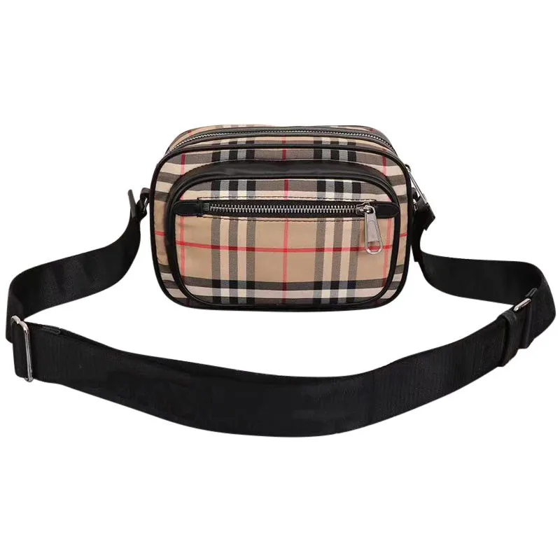 

Plaid Shoulder Bags for Women 2021 Small Crossbody Bag with Chain Messenger Handbag Luxury Designer Purses and Handbags Female