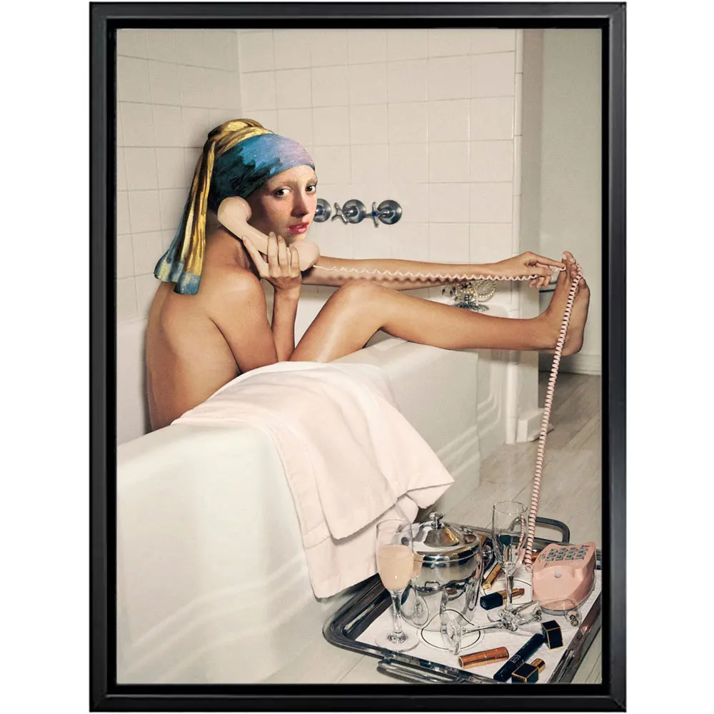 Плакаты в ванную и принты скандинавский постер настенное искусство Современная