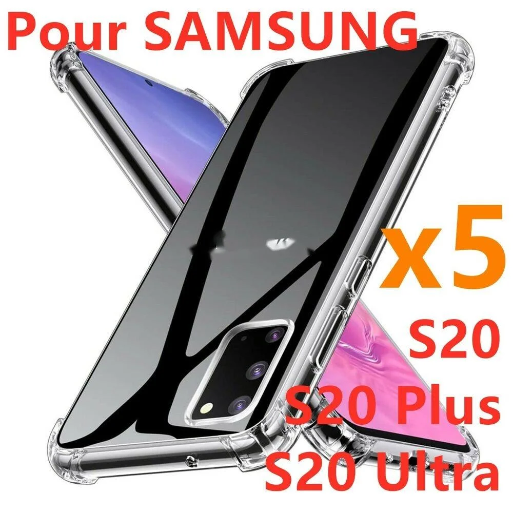 

Coque Etui Transparente Pour For Samsung S20 Plus Ultra Protection Antichoc