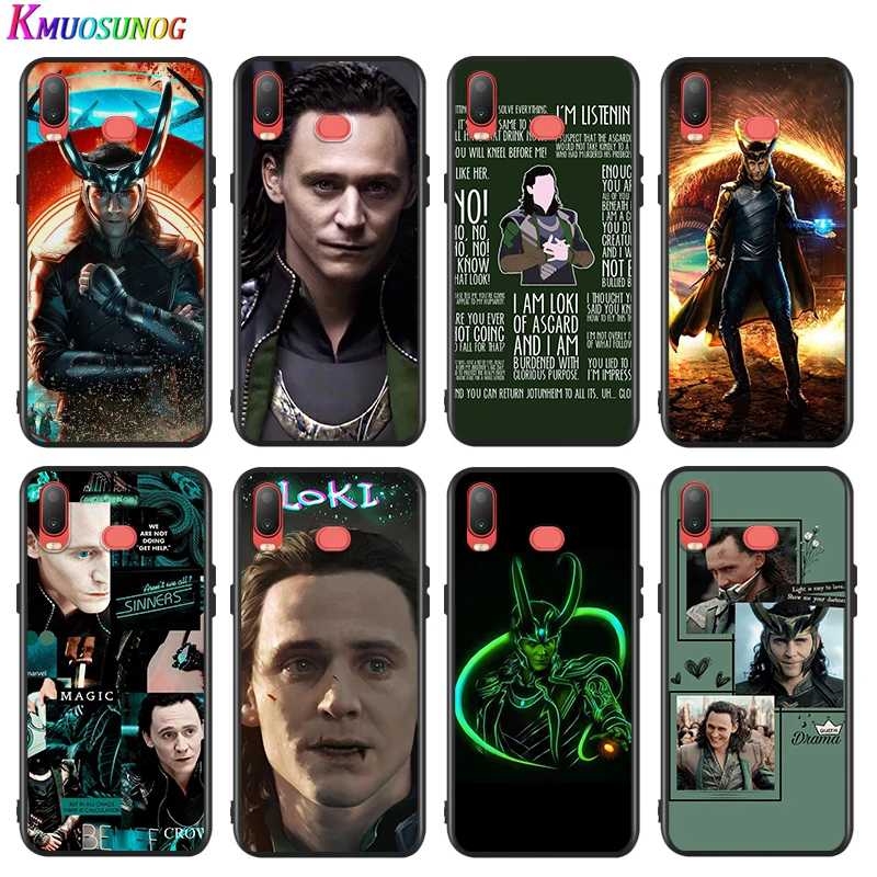 

Marvel Avengers Loki For Samsung Galaxy A9 A8 Star A8S A7 A6 A6S A5 A3 Plus 2018 2017 2016 A750 Black Phone Case