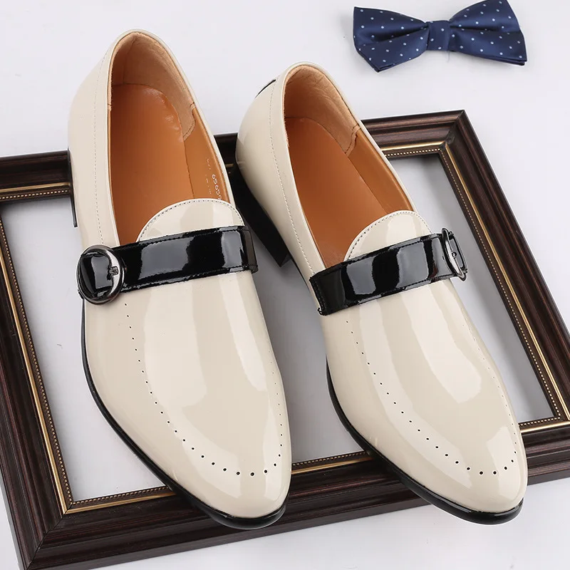 

Wedding Shoes For Men 2021 Loafers Business Shoes Men Oxford Suit Shoes White Mocassin Homme Zapatos De Hombre De Vestir Formal