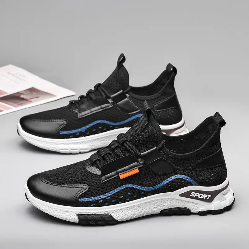 

Classic Men Sneakers Fashion Mesh Breathable Men's Casual Shoes Outdoor Walking Jogging Shoes Zapatillas Hombre Size
