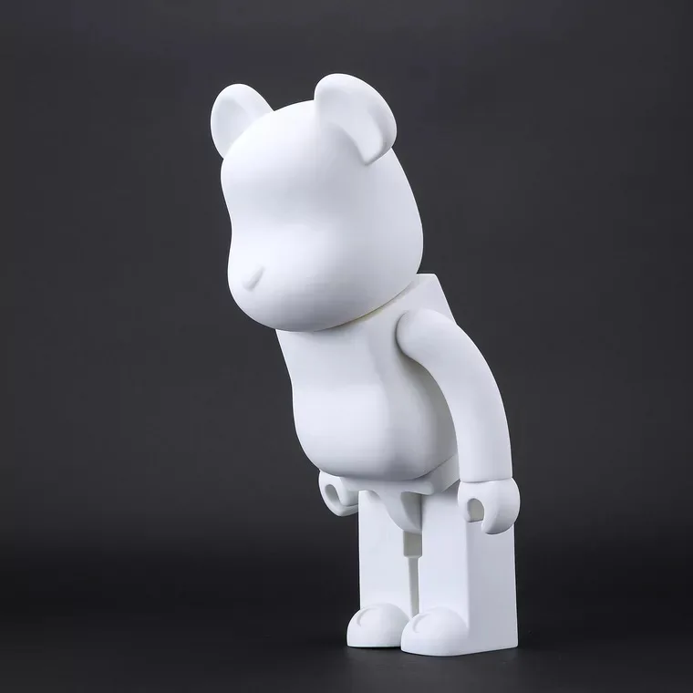 Белая модель сделай сам рисуйте на ней Bearbrick Munny Dunny|Игровые фигурки и