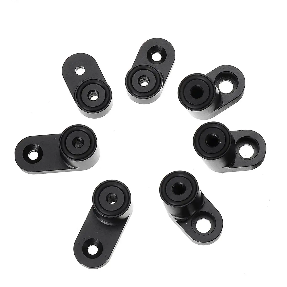 Алюминий автомобиль спойлер заднего багажника крыла Riser Лифт удлинитель