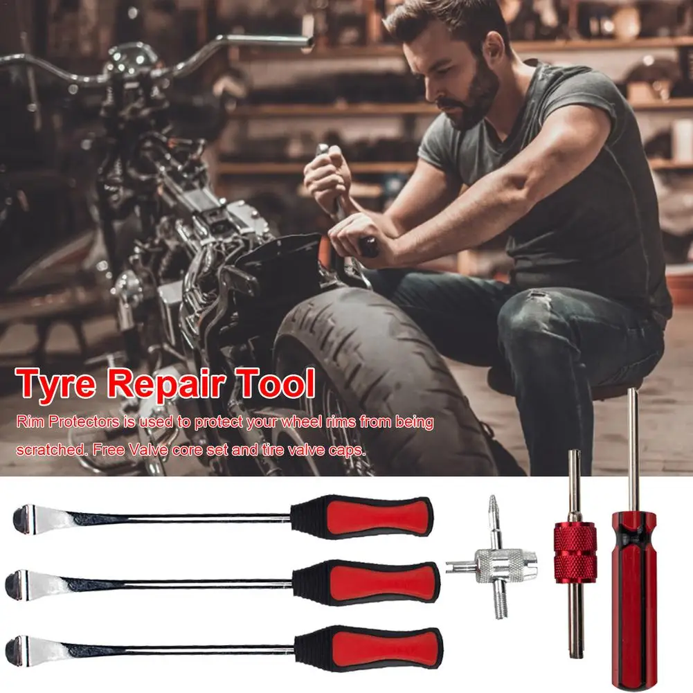 

Tire Spoon Lever Tool Motorcycle Dirt Bike Tire Changing Tools Motorcycle Bicycle Tire Changing Levers Rim Protector