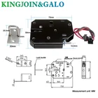 Электромагнитный замок с электроприводом, 12 в пост. Тока, сертификация CE