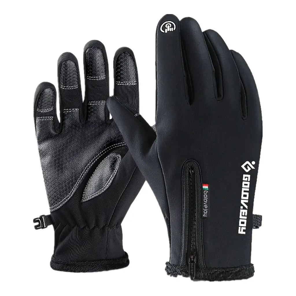 

Windproof Full Finger Bike Gloves Unisex Outdoor Breathable Touch Screen